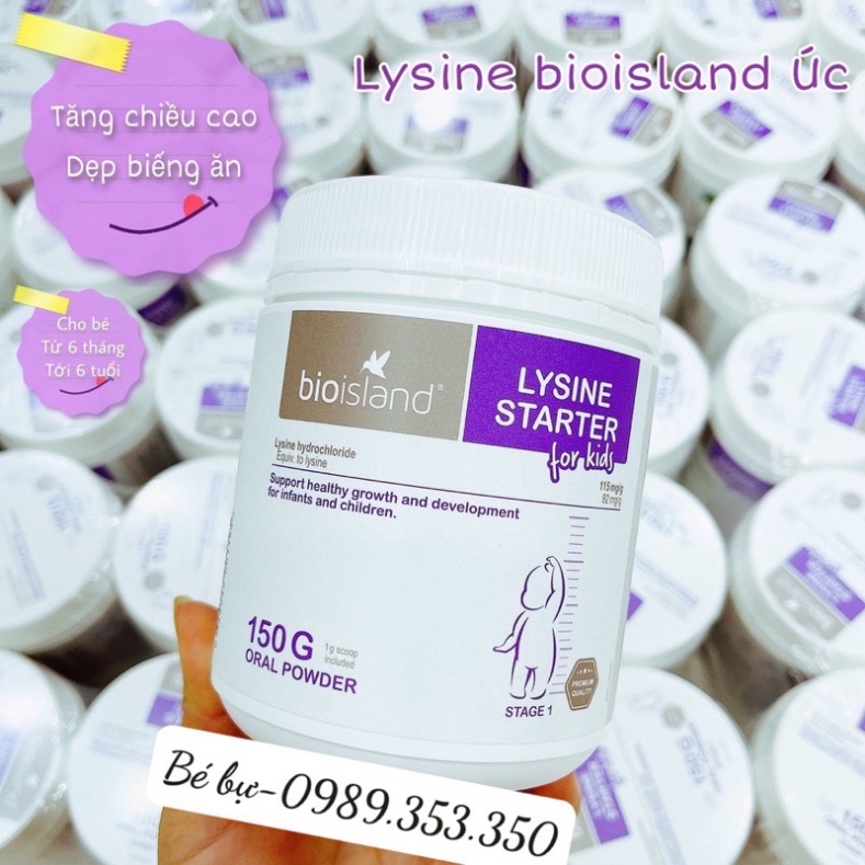 [BEANNA]  Lysin bột Tăng chiều cao 150gram date mới nhất