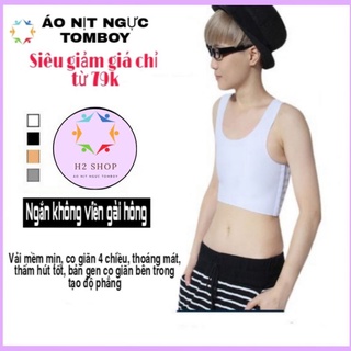 ÁO NỊT NGỰC TOMBOY - BA LỖ LỬNG NGẮN KHÔNG VIỀN