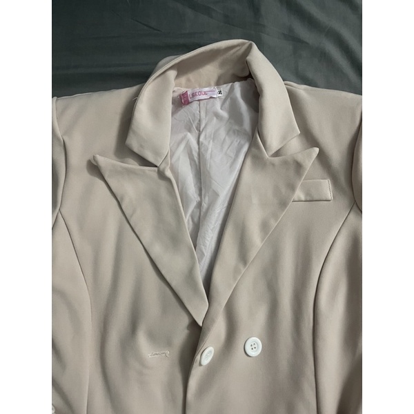 THANH LÝ VÁY GIẢ VEST MÀU KEM