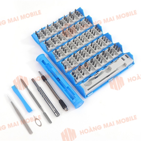 Bộ tô vít Sunshine 128 in 1 mở full các dòng điện thoại, máy tính trên thị trường