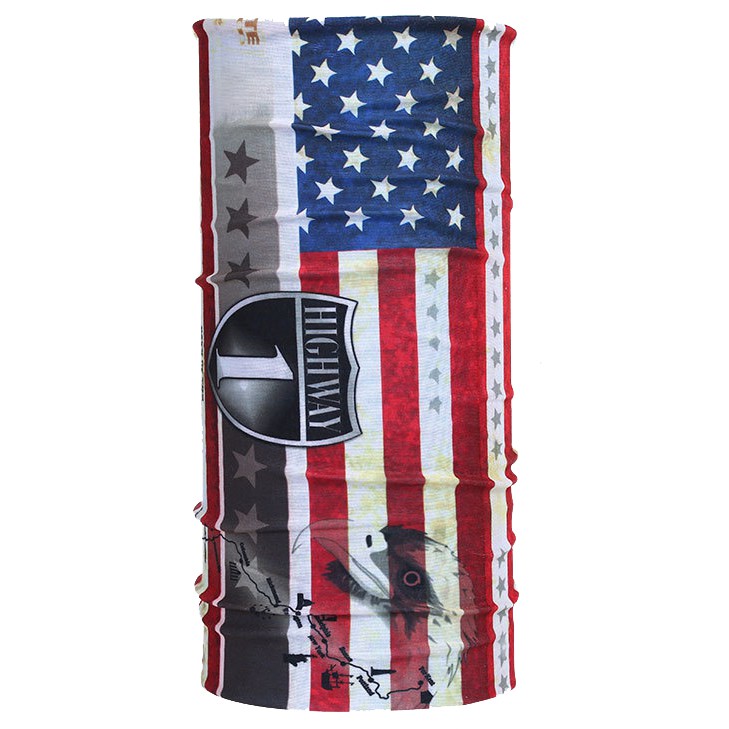 Khăn bandana thể thao X-TIGER làm băng đeo đầu/ khẩu trang chống bụi chống tia UV khi lái mô tô xe đạp