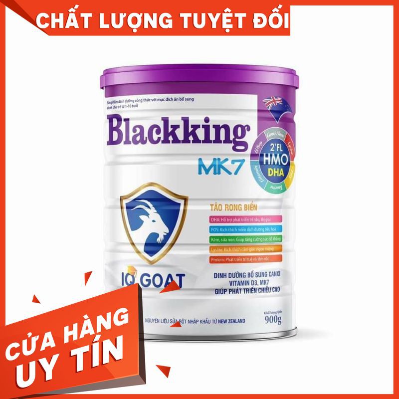 Sữa bột Blackking IQ goat dinh dưỡng phát triển chiều cao trí não trẻ từ 1-10 tuổi