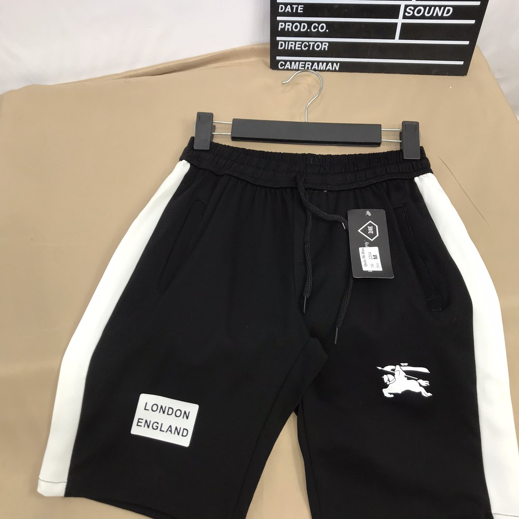 Quần Sooc London Unisex Cho Nam Vải Umi Hàn Đẹp Và Thoáng Mát | BigBuy360 - bigbuy360.vn