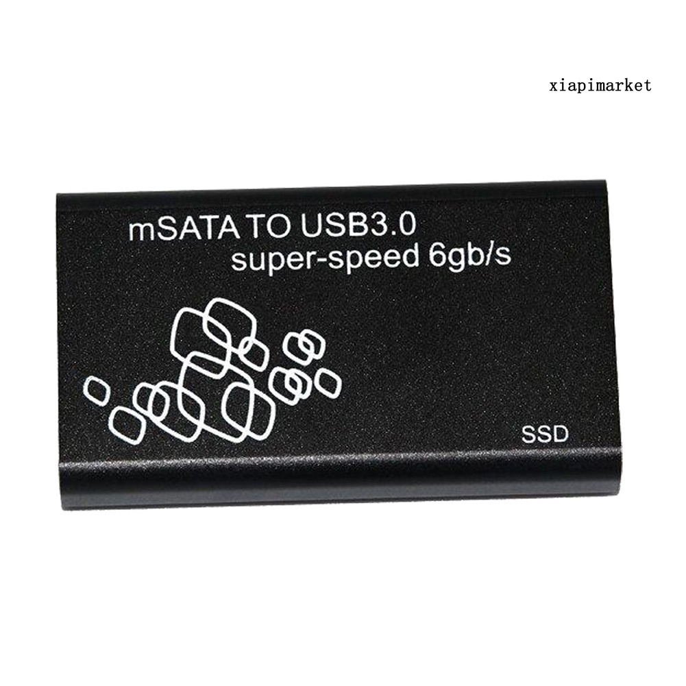 Hộp Đựng Ổ Cứng Ngoài Mini Msata To Usb 3.0 Ssd