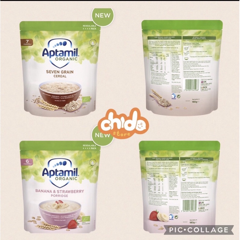 Bột aptamil Organic Anh