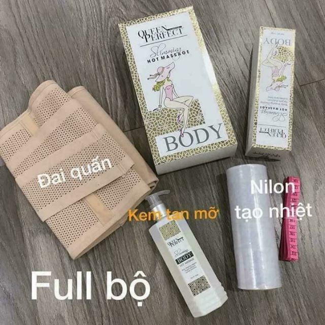 KEM LÀM SĂN CHẮC DA VÙNG BỤNG SLIM QUEEN PERFECT [ HIỀN QUEEN PERFECT ] TẶNG KÈM KEM Ủ MÔI CARE HÀN QUỐC