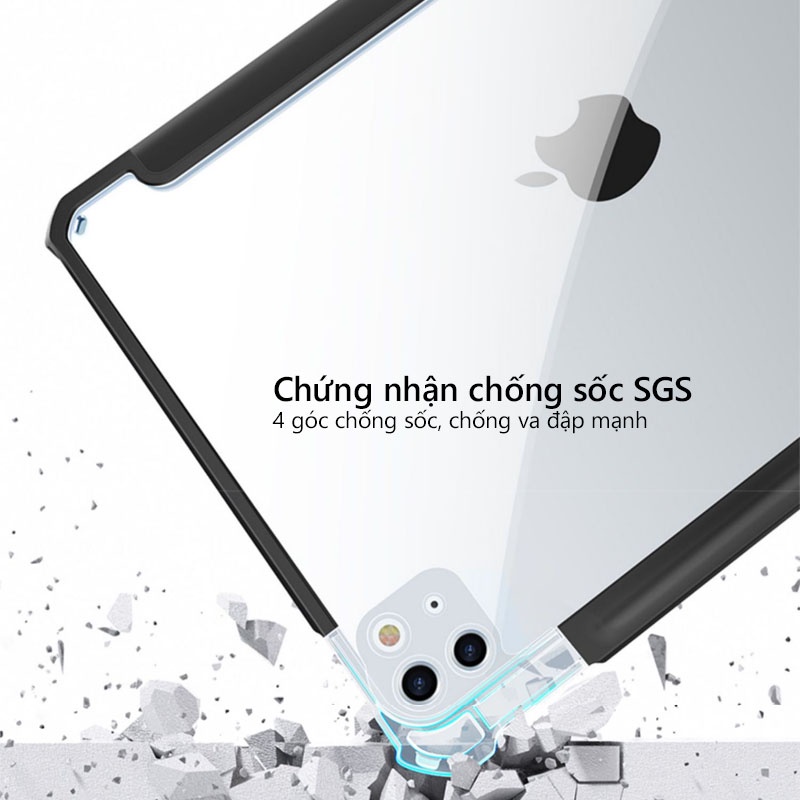 Ốp lưng XUNDD iPad Pro 11' ( M1 2021 / 2020 / 2018 ) Chống trầy, Chống sốc, Mặt lưng trong, Kiểu bao da mới