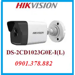 Camera ip hồng ngoại 2.0 megapixel hikvision ds-2cd1023g0e-i - hàng chính hãng