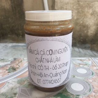 Mắm cái cá cơm Đà Nẵng ( hủ 650g)