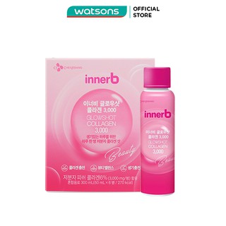 Nước Uống Innerb Glowshot Collagen Căng Mịn Sáng Da 300ml 50ml x 6 Chai