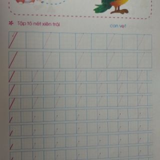 Vở tập tô nét cơ bản