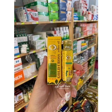 Dầu thập tự vàng 24ml - Gold Cross Oil Yellow
