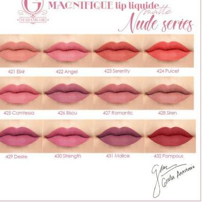 (hàng Mới Về) Son Kem Lì Madame Gie Magnifique Cao Cấp | BigBuy360 - bigbuy360.vn