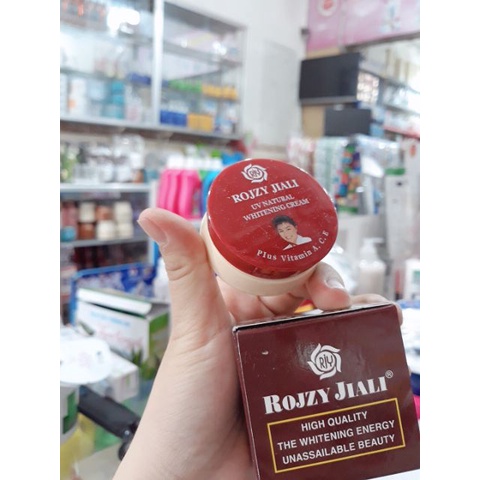 Kem dưỡng trắng da ngăn ngừa nám chống nắng Rojzy Jiali SPF30 3g