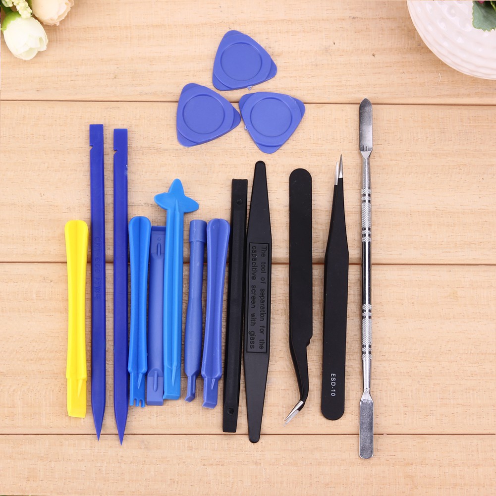 16 Sets Mobile Phone PC Laptop Opener Pry Repair Tool DIY Toolkit