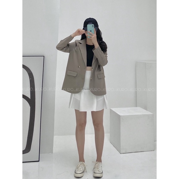 Áo blazer 2 lớp form rộng 3 màu | BigBuy360 - bigbuy360.vn