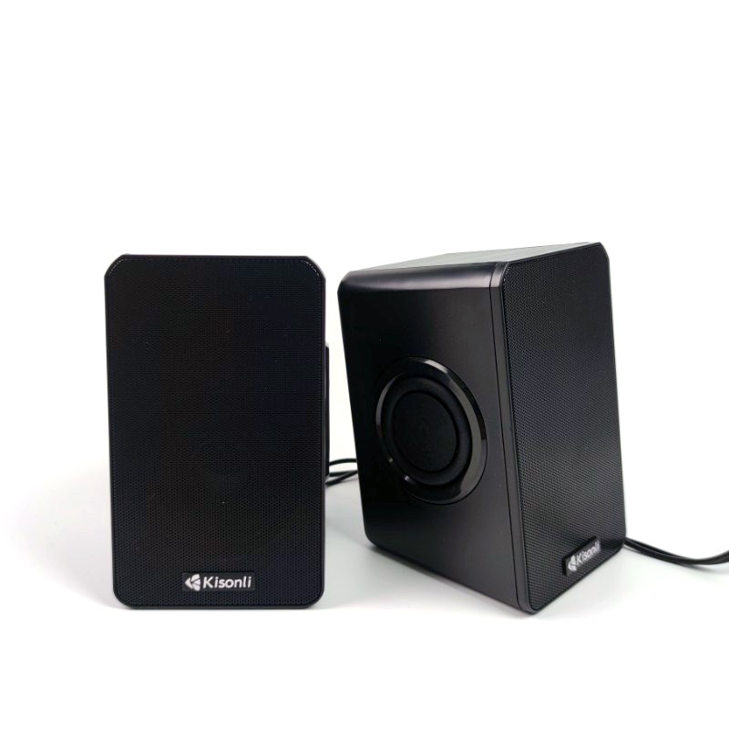 Loa vi tính 2.0 Kisonli T-013 tích hợp 4 BASS - thiết kế  (nhiều màu) Nhất Tín Computer