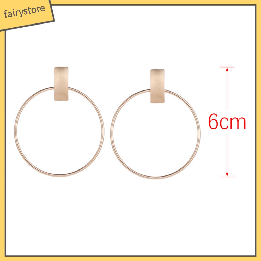 Hoa Tai Dáng Dài Thiết Kế Đơn Giản Cho Nữ