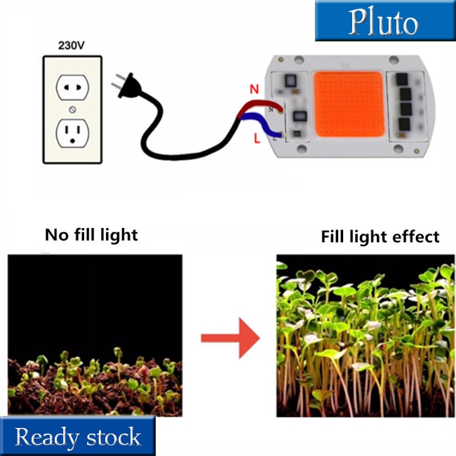 15W/20W/30W/50W LED COB Full Spectrum Plant Growth Lamp 380-840nm