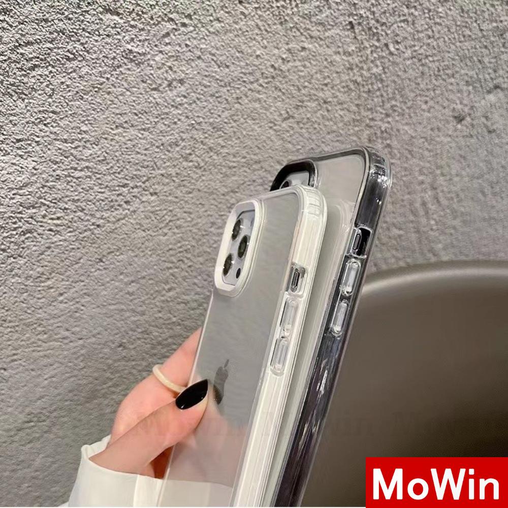 Ốp điện thoại silicone mềm 3 trong 1 trong suốt chống sốc cho iPhone 13 Pro Max 12 Pro Max 11 Pro Max 7 Plus XR XS MAX | BigBuy360 - bigbuy360.vn