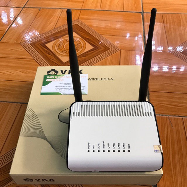 Bộ phát sóng Wifi VNPT 2 râu STAV-1404, 1405 AMR tốc độ Wi-Fi chuẩn N 300Mbps ,Tốc độ rất là Nhanh, Cao- Bảo hành 12 TH