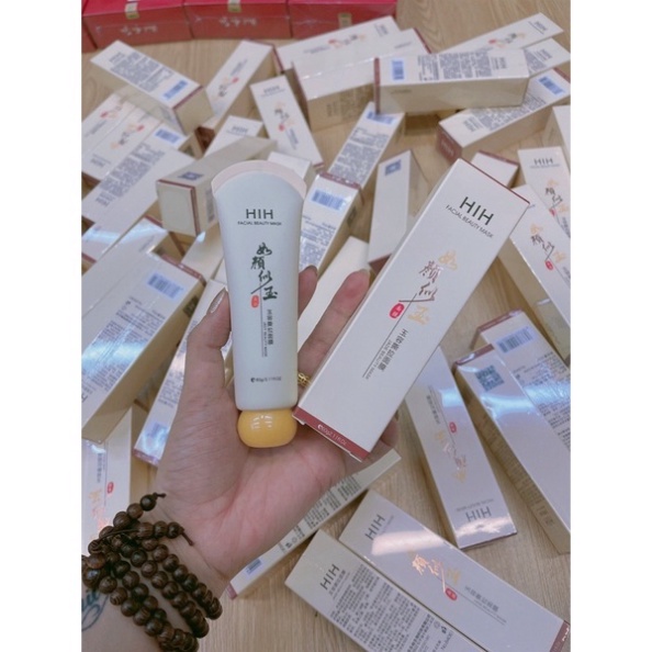 Gel Lột Mụn Thảo Mộc Loại Bỏ Mụn Cám, Đầu Đen HIH FACIAL BEAUTY MASK 60g Chính Hãng Han Key Nội Địa Trung