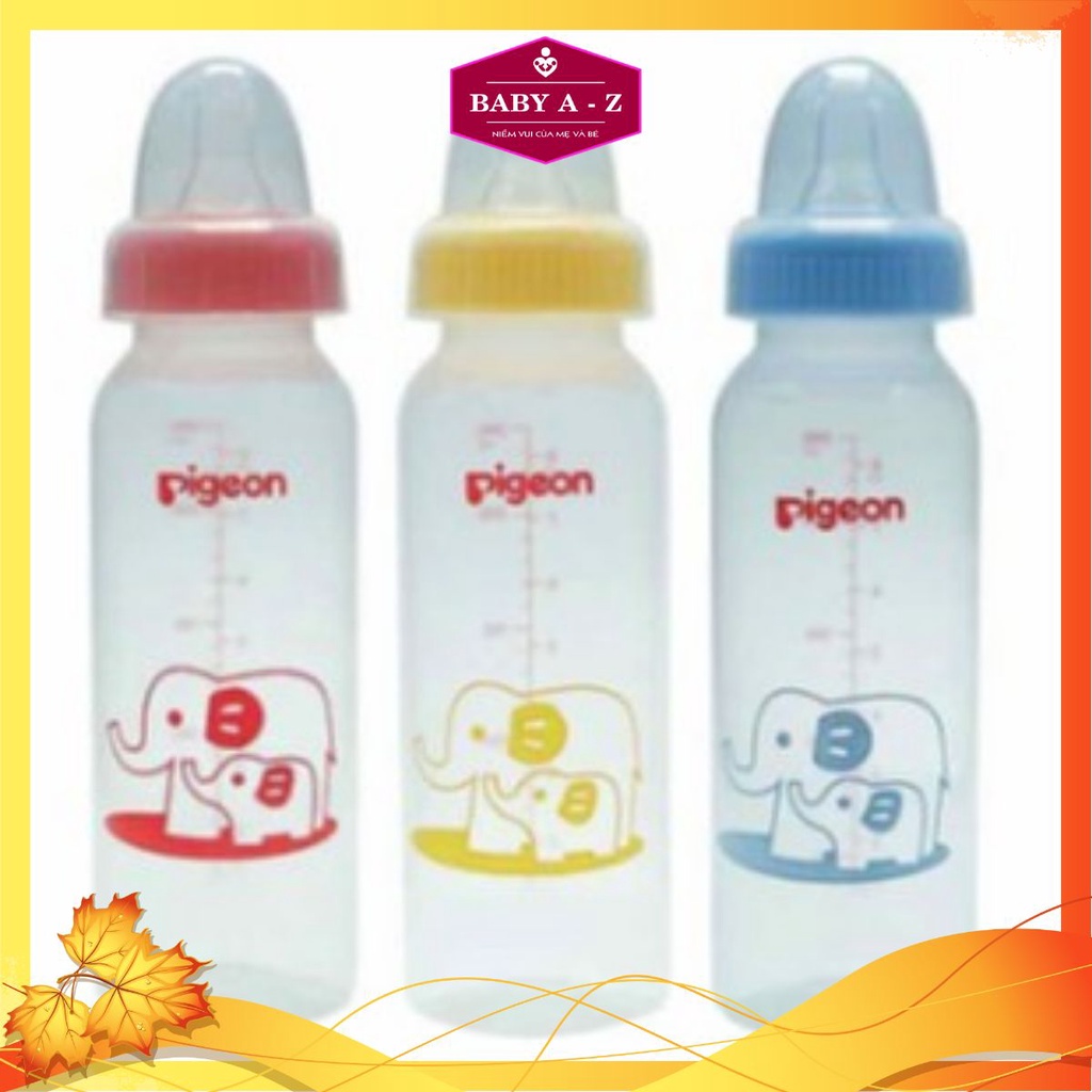 Bình Sữa Pigeon Cổ Hẹp 120ml 240ml PP Tiêu Chuẩn Bình Sữa Cho Bé Sơ Sinh Trẻ Em