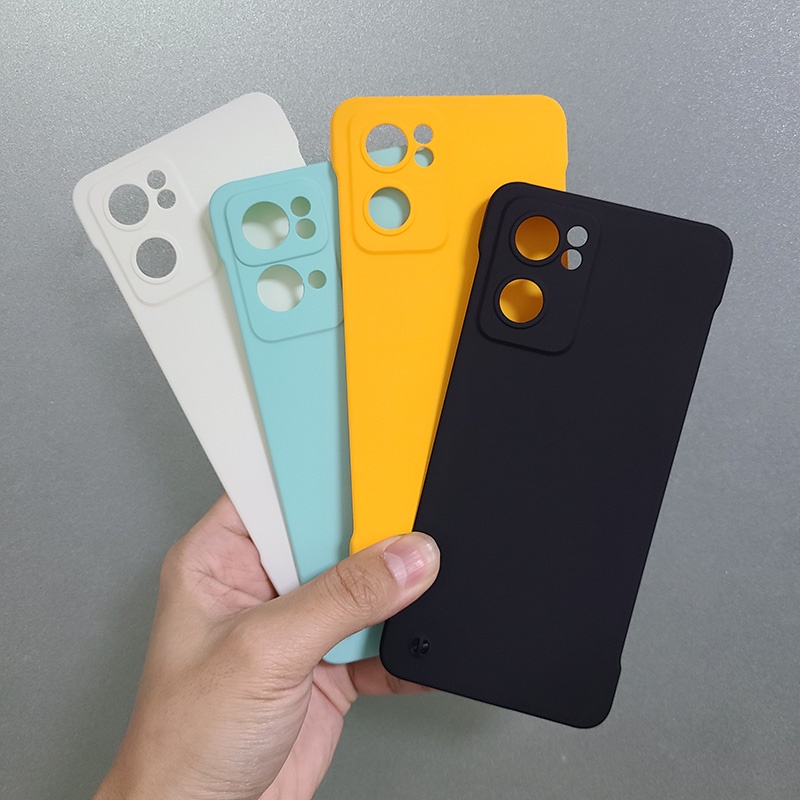 Ốp Điện Thoại PC Cứng Không Viền Khung Dành Cho OPPO Reno Reno7 7 7Z Z Pro