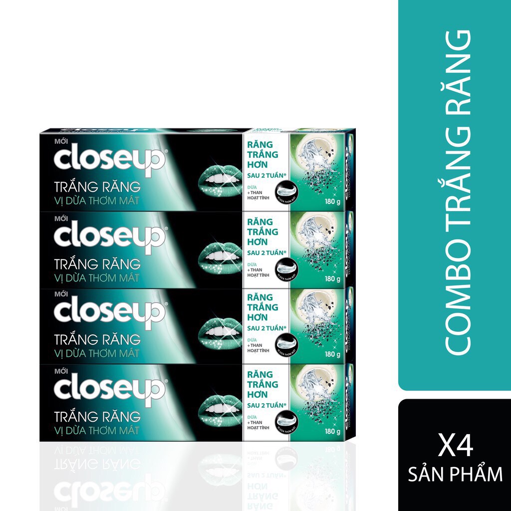 KEM ĐÁNH RĂNG CLOSEUP TRẮNG RĂNG VỊ DỪA