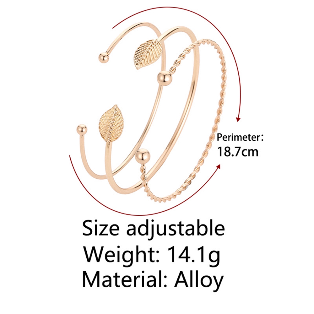 Bộ vòng tay kiểu dáng đơn giản thời trang cho nữ