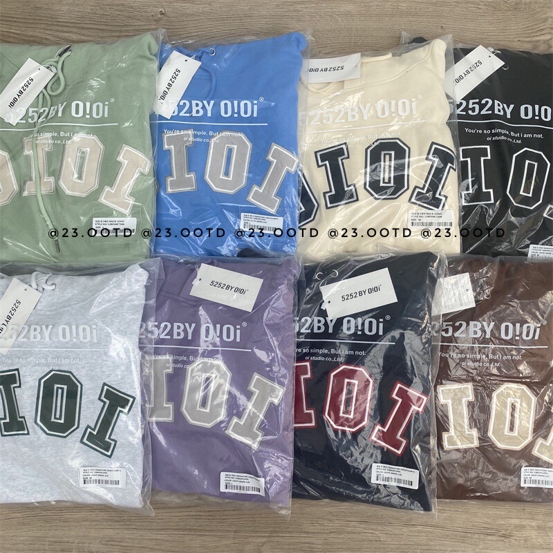 Áo hoodie OiOi Rose |ẢNH THẬT|