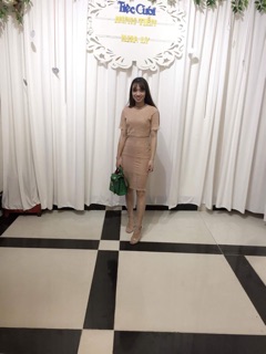 Váy ren ôm body(ảnh thật)