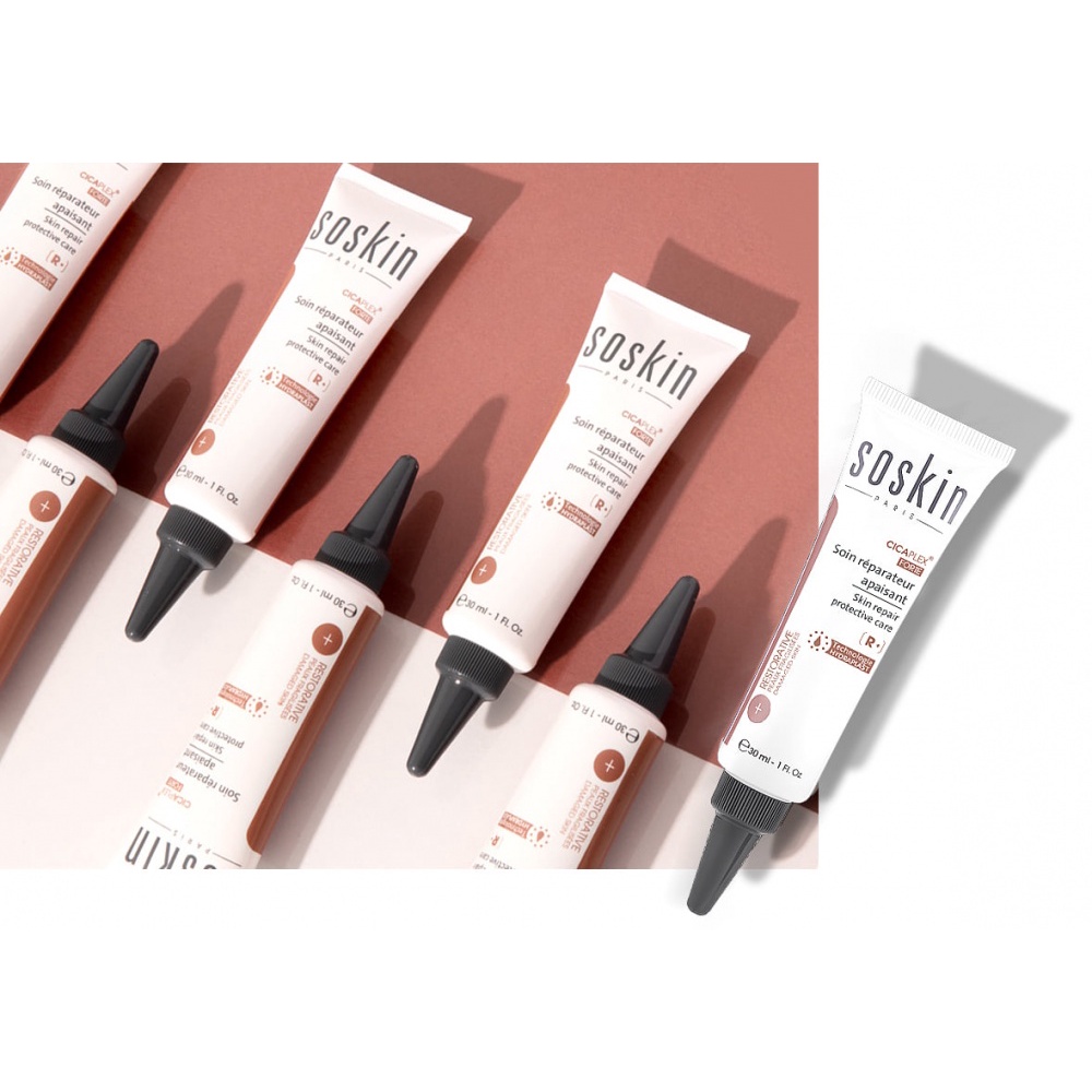 Kem Dưỡng Tái Tạo - Phục Hồi Da SOSKIN Cicaplex Skin Repair Protective Care 30ml