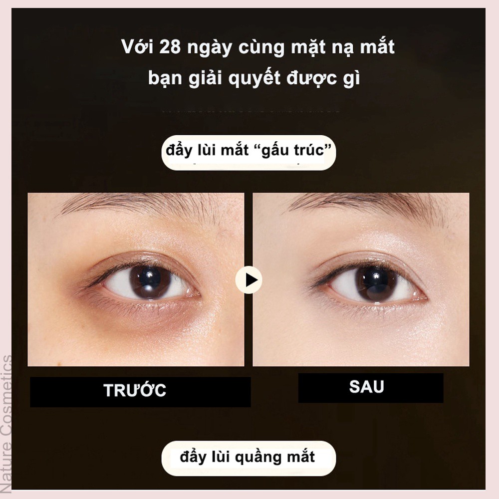 Mặt nạ mắt ❤️𝑭𝒓𝒆𝒆𝒔𝒉𝒊𝒑❤️ Nạ mắt vàng collagen Bioaqua. Hộp 60 miếngchính hãng nội địa trung