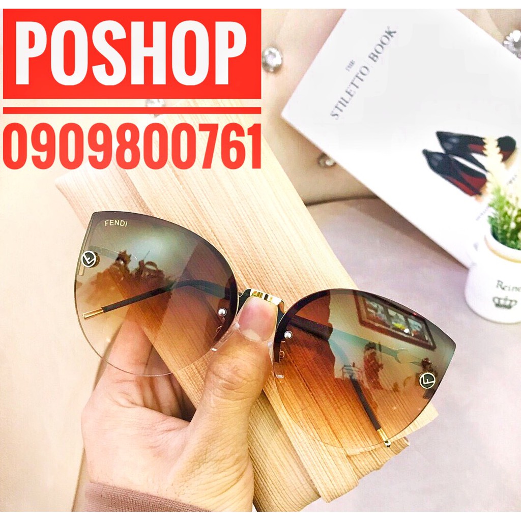 ❌POSHOP❌MẮT KÍNH MÁT NỮ XẾCH HÀN QUỐC GỌNG KIM LOẠI CAO CẤP HOT TREND | BigBuy360 - bigbuy360.vn