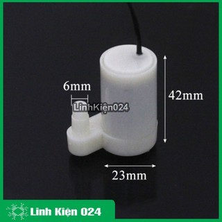 Máy Bơm Chìm Mini 3-6VDC 1.5m Ống Thẳng Đứng ( Trắng )
