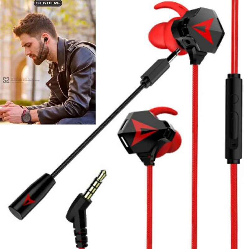 Tai nghe Gaming SENDEM S2, Tai nghe IN-EAR đỉnh cao cho game thủ