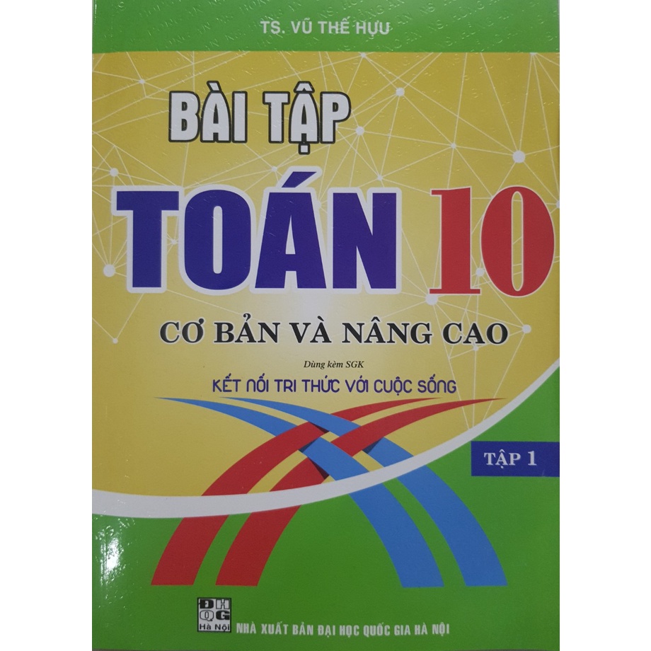 Sách - Combo Bài tập Toán 10 cơ bản và nâng cao (Bám sát SGK Kết Nối)