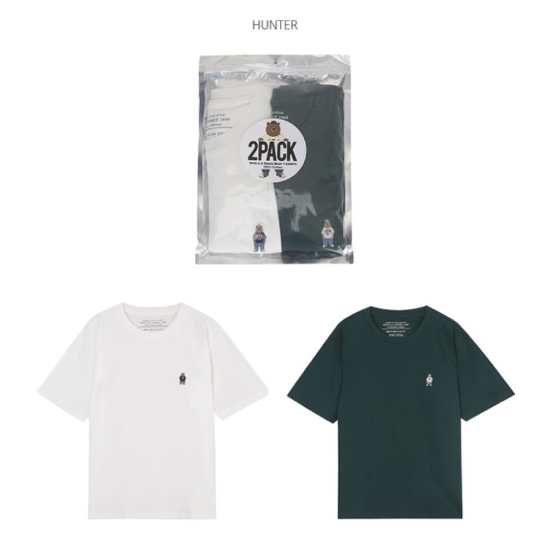 Set áo thun Steve Bear WHO.A.U