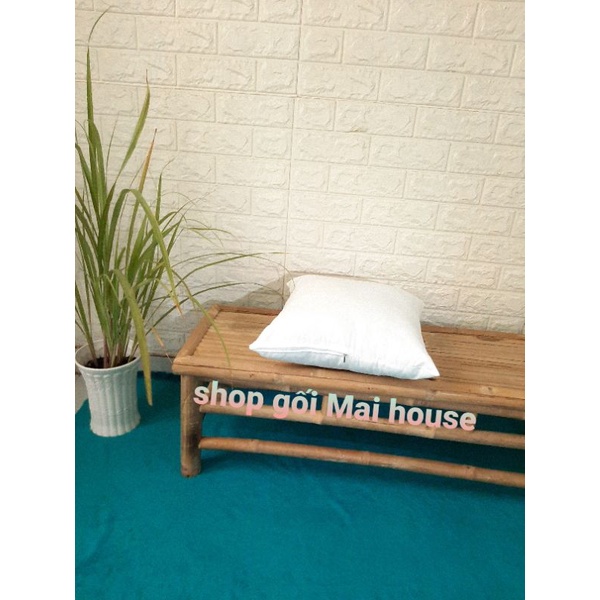 Ruột gối vuông tựa lưng 45x45cm gòn se bi cao cấp