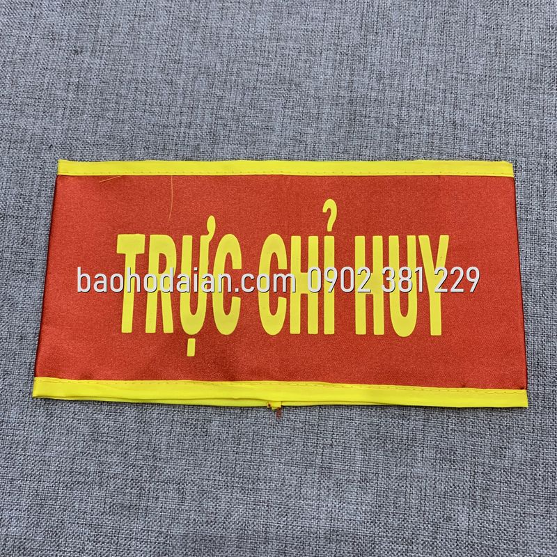 Băng rôn khẩu hiệu đeo cánh tay - nhiều mẫu