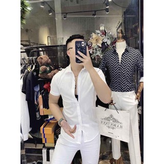 Áo sơ mi nam ngắn tay hàn quốc cao cấp đẹp giá rẻ