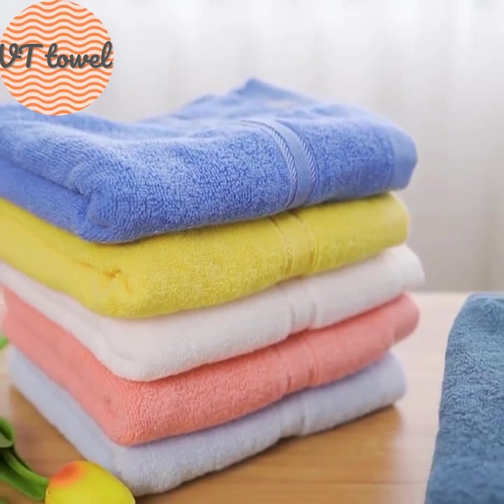 Khăn Tắm Gội Đầu Lau Mặt Dùng Cho Gia Đình Spa Khách Sạn 100% Cotton Thấm Hút | BigBuy360 - bigbuy360.vn