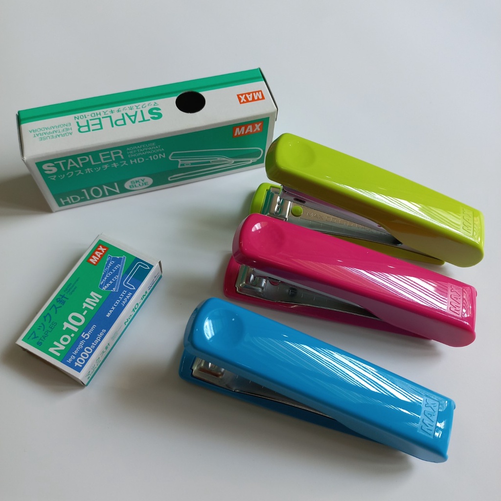 Bấm kim - Dập ghim số 10 Max HD-10N + 01 Hộp kim số 10 Max