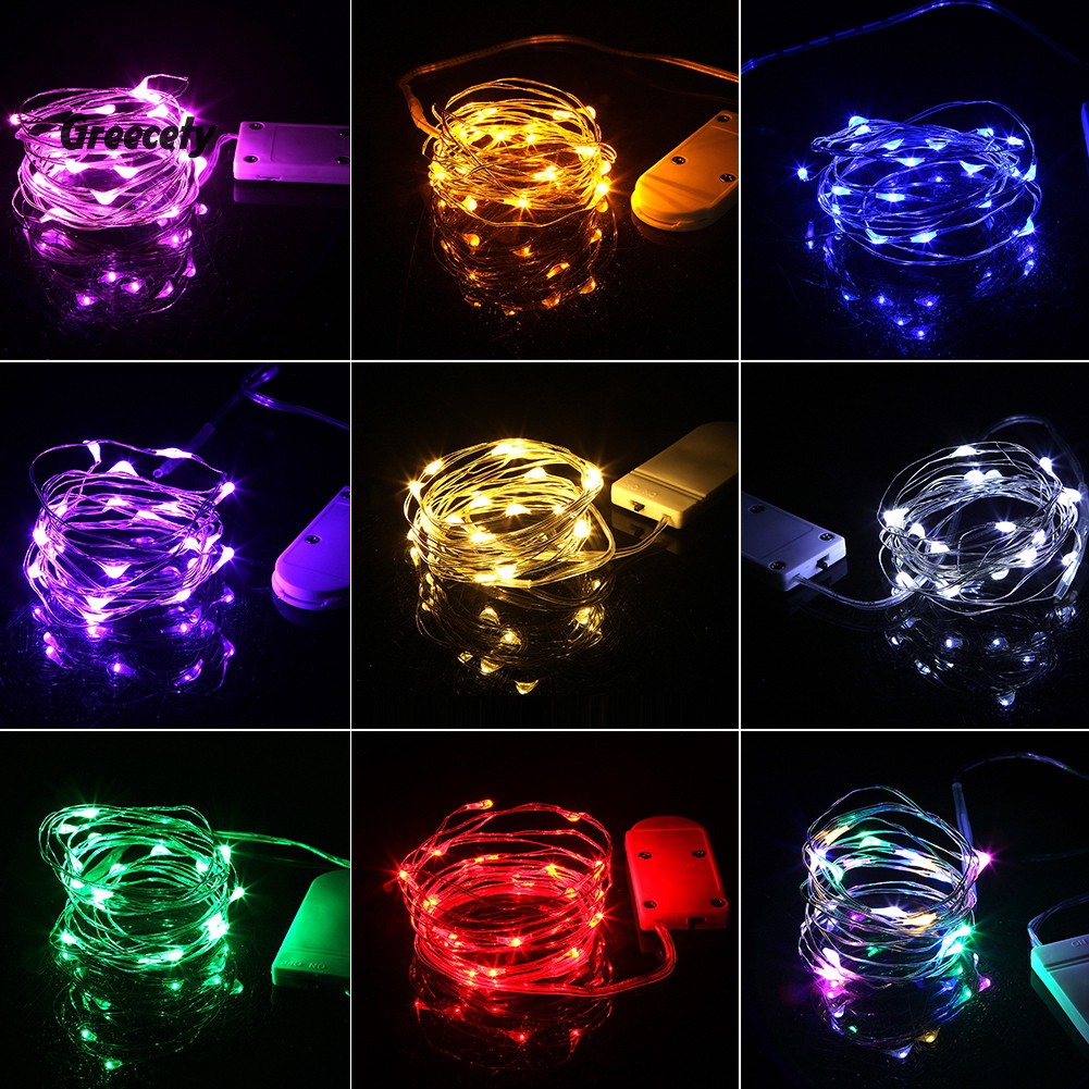 ◆Ready 10-50LEDs Fairy Copper String Light Outdoor Christmas Wedding Party Decoration-Part 2