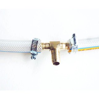 T đồng chia gas phi 12 - nối 2 bếp chung 1 van gas