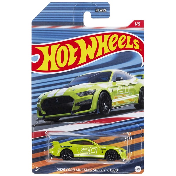 Xe mô hình Hot Wheels '20 Ford Mustang Shelby GT500
