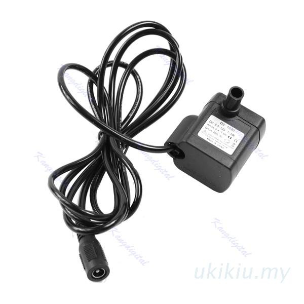 Máy Bơm Nước Chìm Dc 3w 5.5v-12v Cho Hồ Cá Cảnh