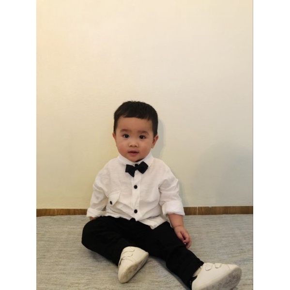 Nơ cổ bé trai 0-4T