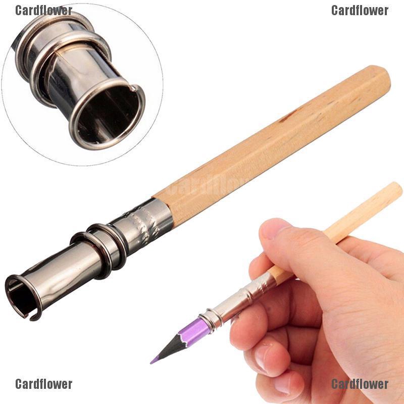 Bút Chì Mở Rộng Tay Cầm Bằng Gỗ Và Kim Loại